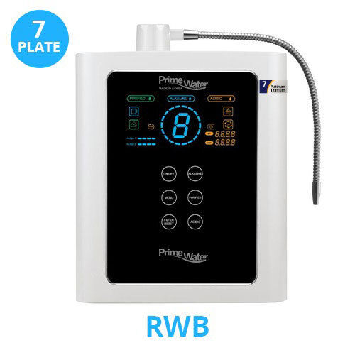 7 Plate Rwb  Water Ionizer - Installation Type: Wall Mounted