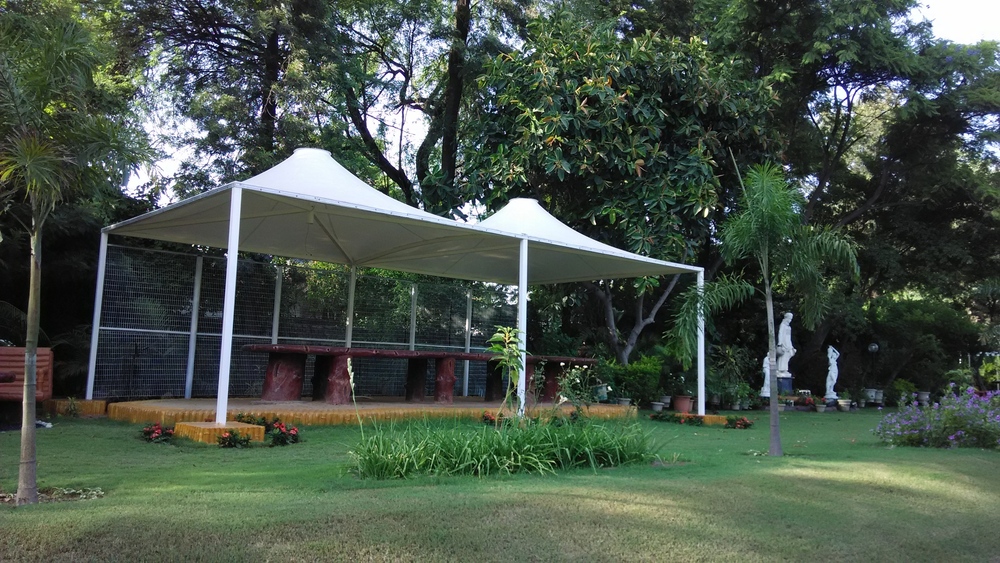 Tensile Gazebo Structure - Material: Polyester