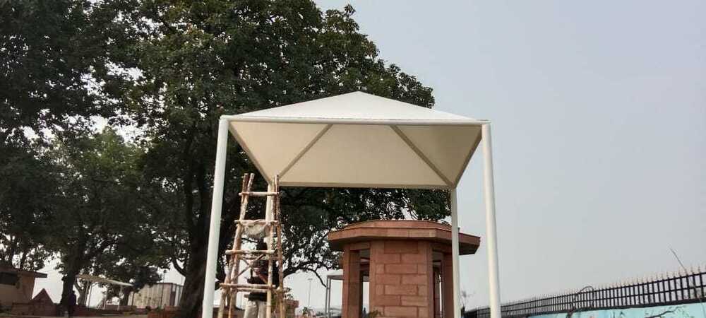 Tensile Gazebo Structure - Material: Polyester