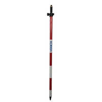 2.15 Mm Sokkia Prism Pole - Color: Red And White