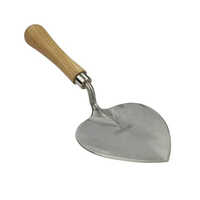 Big English Trowel - 300 Mm Cast Iron | Manual Operation For Heavy-duty Industrial Use