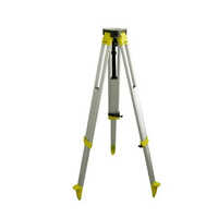 Cst Total Station Stand - Aluminum Or Steel, Silver And Yellow | Manual Operation For Industrial Usage