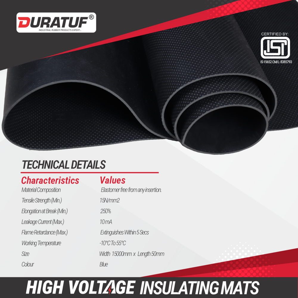 X-Volt Electrical Insulating Mats Class C upto 33.0 Kv