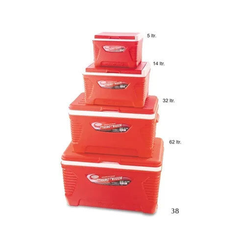 Vaccine Ice Box 5Ltr - Color: Red