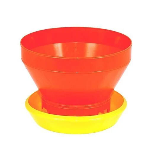 Chick Feeder Turbo W-O Stand - Color: Red