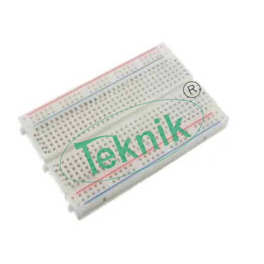 Prototyping Small Breadboard - Plastic, 8.5cm X 5.5cm | Ideal For Engineering Electronic Instruments