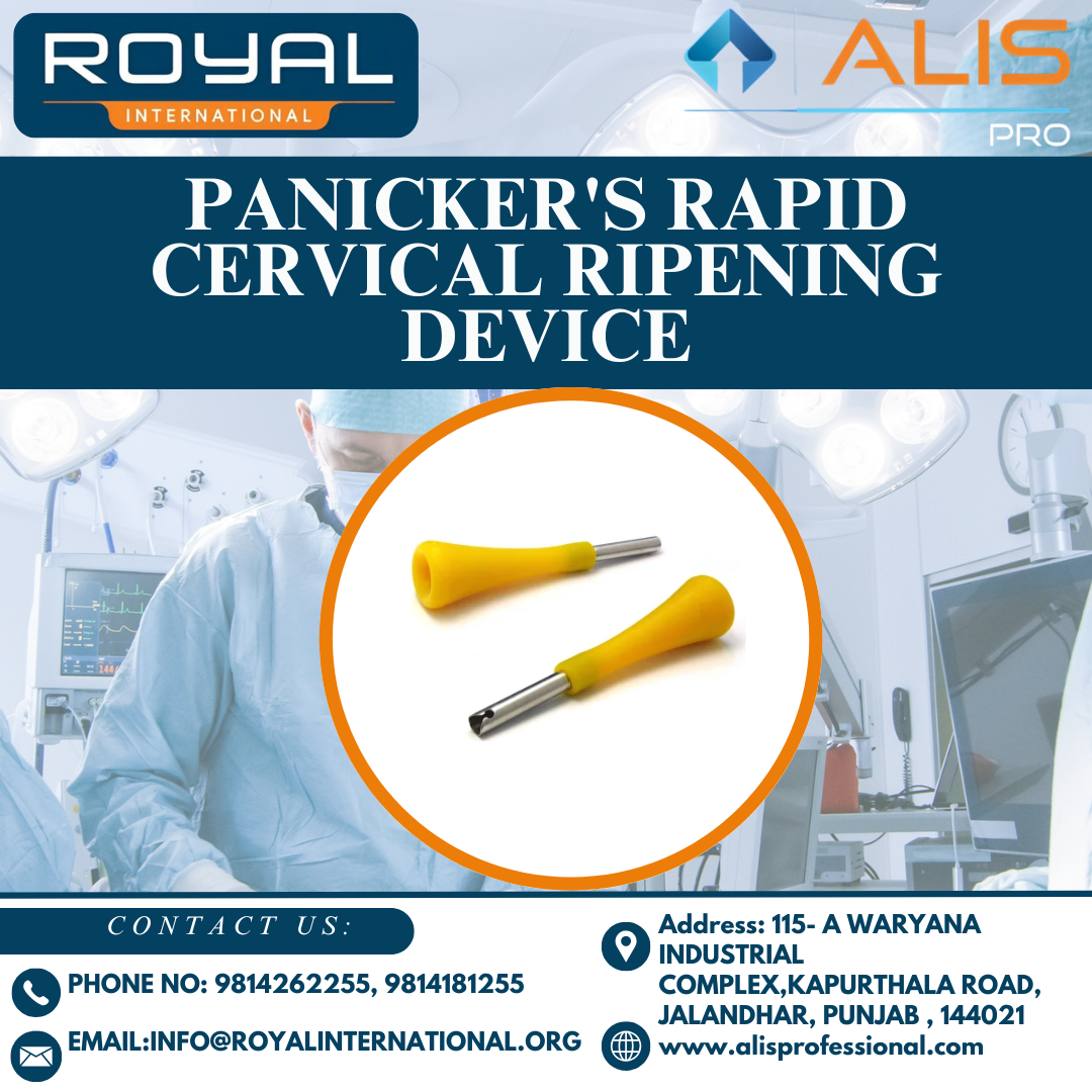 Panicker's Rapid Cervical Ripening Device