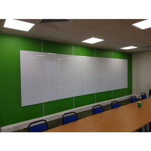 96X48 Inch White Marker Board - Color: Green