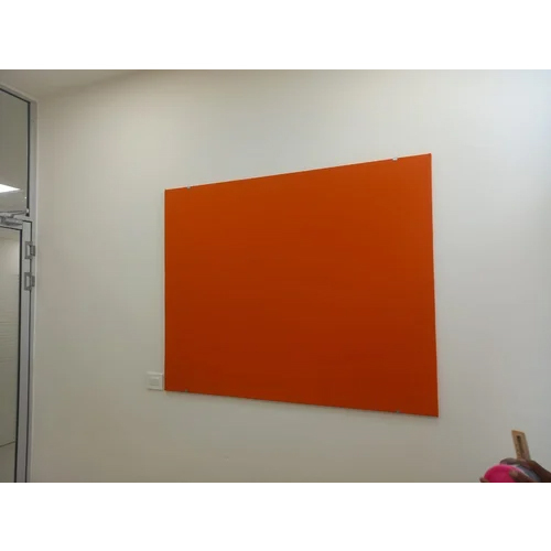 Yellow Without Frame Pin Board