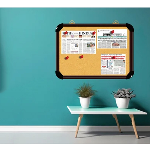 Pin Up Notice Board - Material: Durable Aluminium