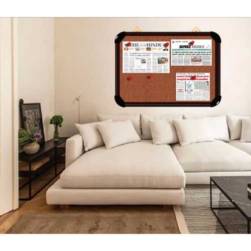 36X24 Inch Display Pin Up Board - Material: Durable Aluminium