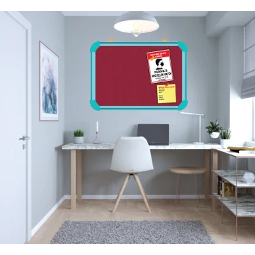 Rectangular 19 Inch Pin Up Notice Board