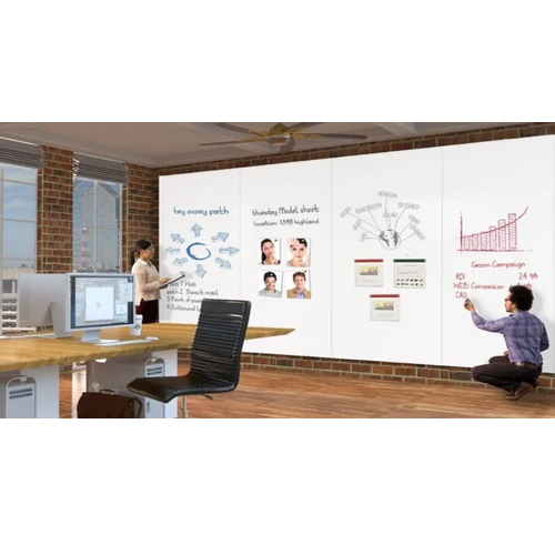 Display Frameless Glass Writing Board