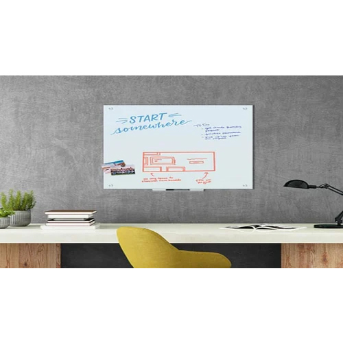 Frameless Magnetic Glass Writing Board