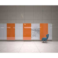 White Ceramic Glass Writing Board