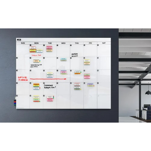 36x24 Inch Glass Writing Board
