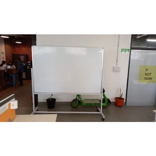 Movable White Board Stand - Dimensions: 1200X1500 Millimeter (Mm)