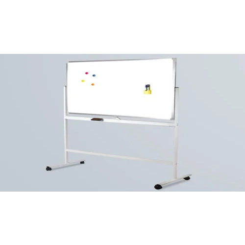 Whiteboard With Movable Stand - Color: White