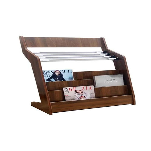 Wooden Magazine Display Stand - Application: Office