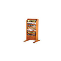 Wooden Magazine Stand - High-quality Wood, Polished Finish, Durable And Easy To Clean | Elegant Design For Libraries And Industrial Spaces