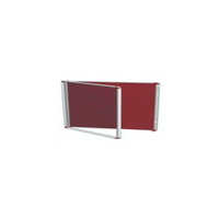 Hinged Acrylic Shutter Board - Color: Red