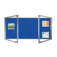Blue Hinged Acrylic Shutter Board - Length: Different Size Inch (in)