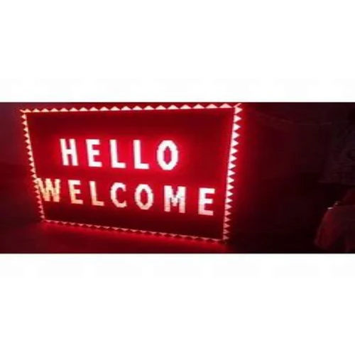 Led Welcome Display Board - Application: Office