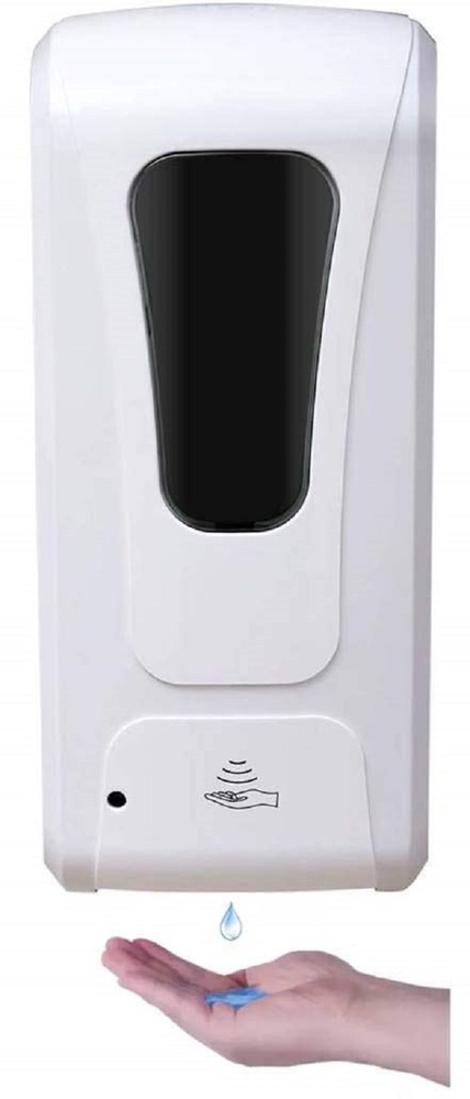 Automatic Soap Dispenser - Abs, 8x7x22cm, White | Elegant Design, High Capacity, Easy Refilling, Flexible Installation For Kitchen, Bathroom & Office