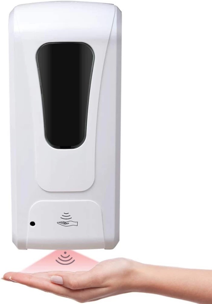 Automatic Soap Dispenser - Abs, 8x7x22cm, White | Elegant Design, High Capacity, Easy Refilling, Flexible Installation For Kitchen, Bathroom & Office