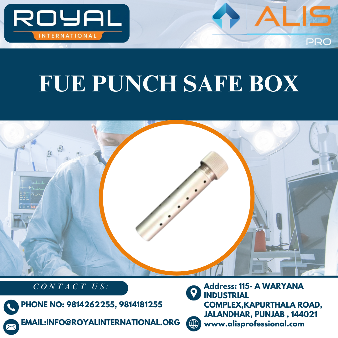 FUE Punch Safe Box