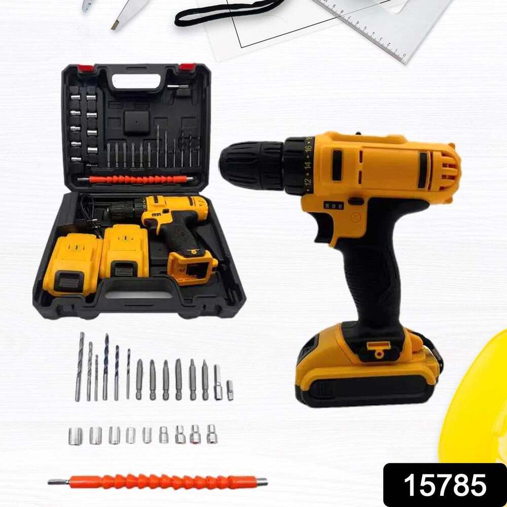 24 V lithium Double battery cordless drill sets