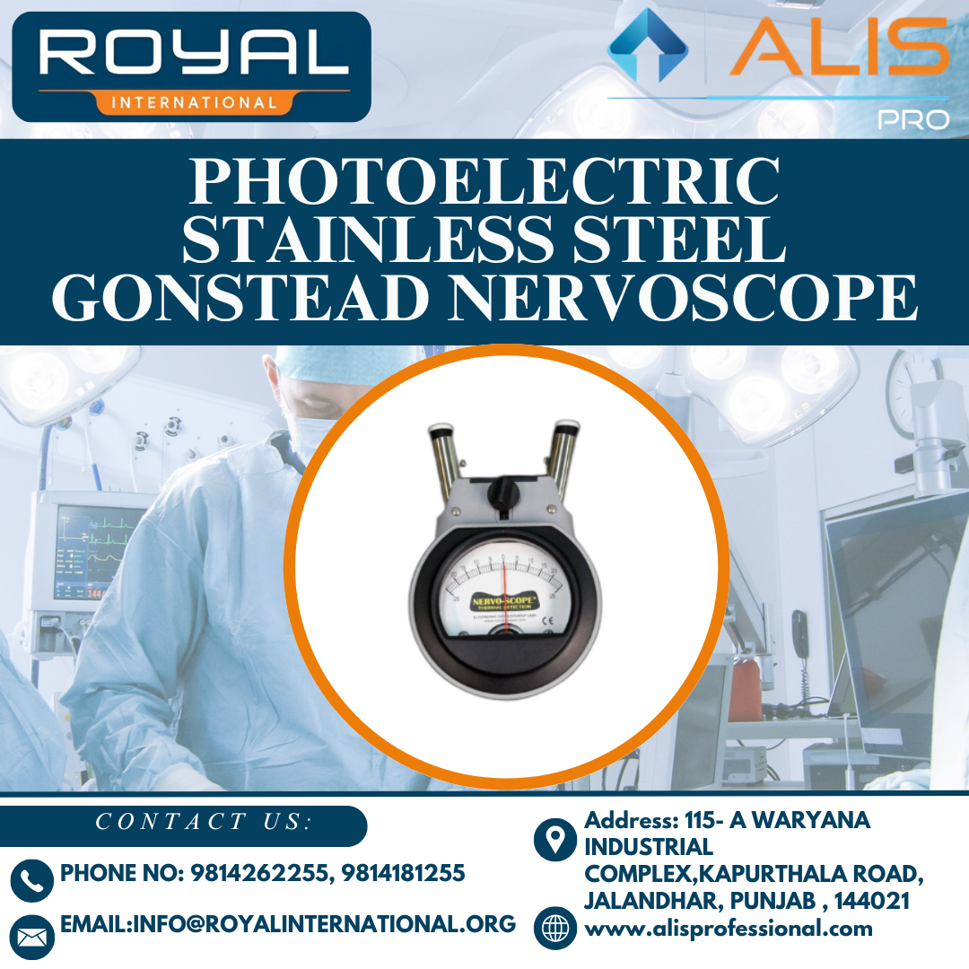 Photoelectric Stainless Steel Gonstead Nervoscope