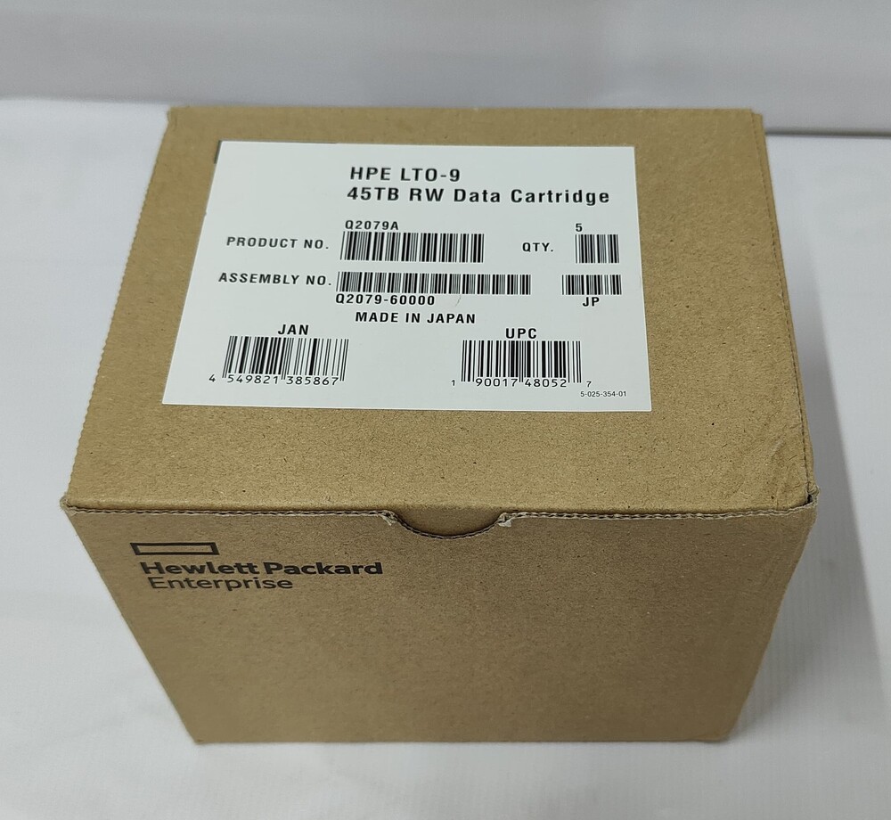 Hp Lto 9 Ultrium 45tb Rw Data Cartridge