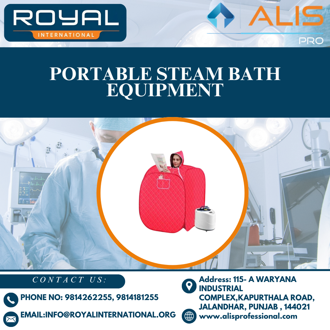 Portable Steam Bath Equipment