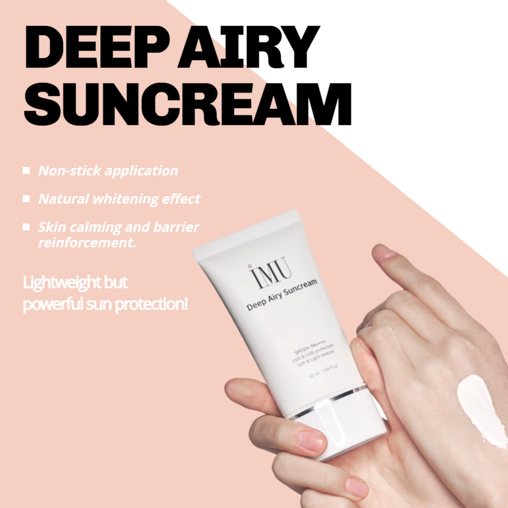 IMU Deep Airy Suncream