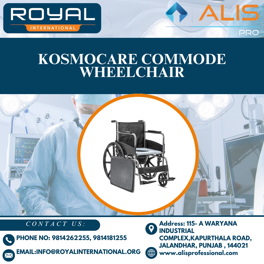 Kosmocare Commode Wheelchair