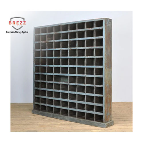 Pigeon Hole Rack - Heavy Duty Polished Storage Shelving | Ideal for Warehouse Organization, Durable Design for Robust Use