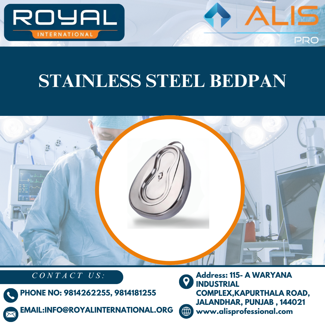 Stainless Steel Bedpan