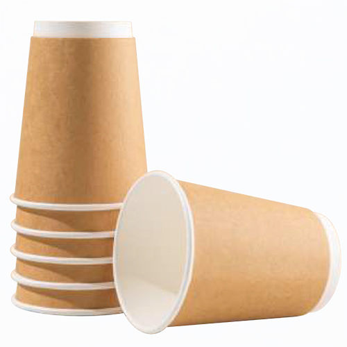 10 Oz Double Wall Paper Cup (Pe) - Color: Brown