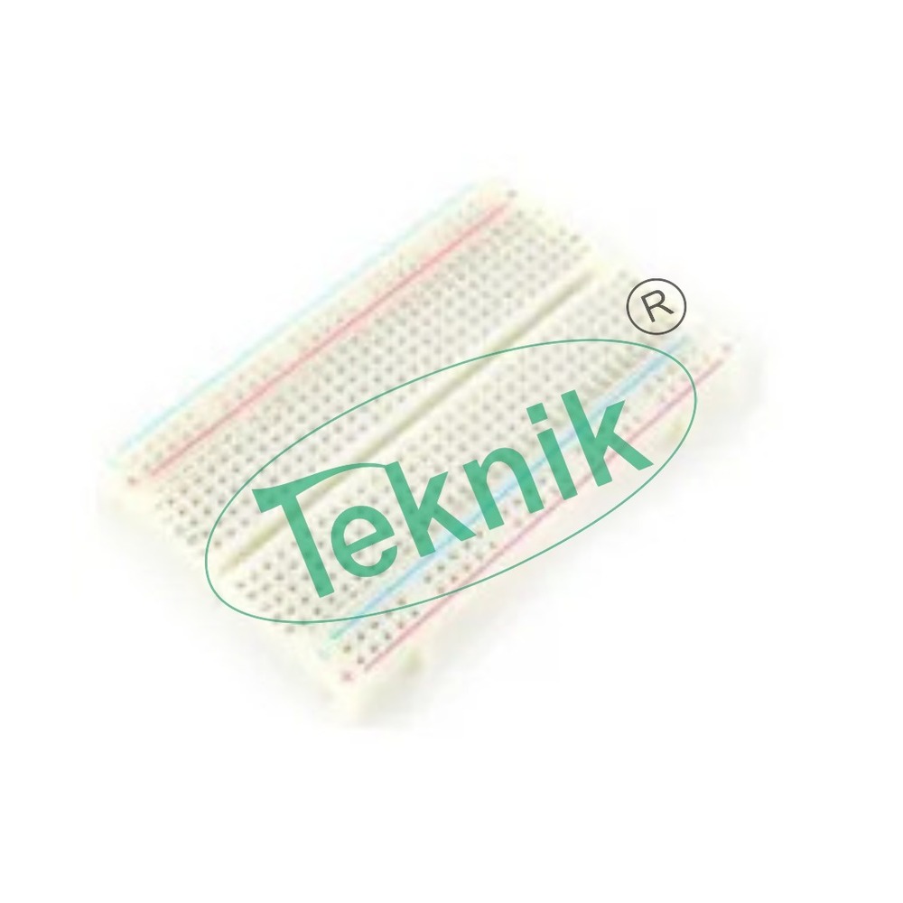 Bread Board - Plastic Material, Solderless Design For Engineering Electronic Instruments