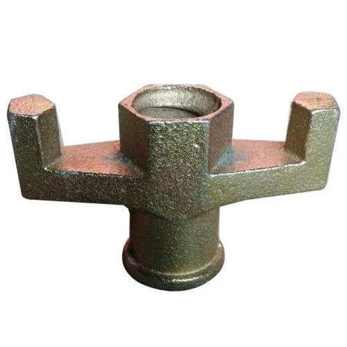 Cast Iron Wing Nut - Color: Silver