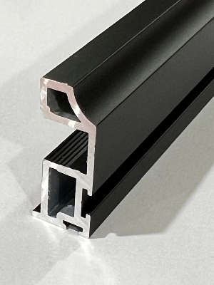 Black VENUS SLEEK SLIDING DOOR PROFILE