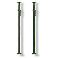 Mild Steel Acrow Props - 2 X 2m, 2 X 2.5m, 2 X 3m, 3 X 3m | Powder Coated, Easy Adjustments, 25kn Capacity
