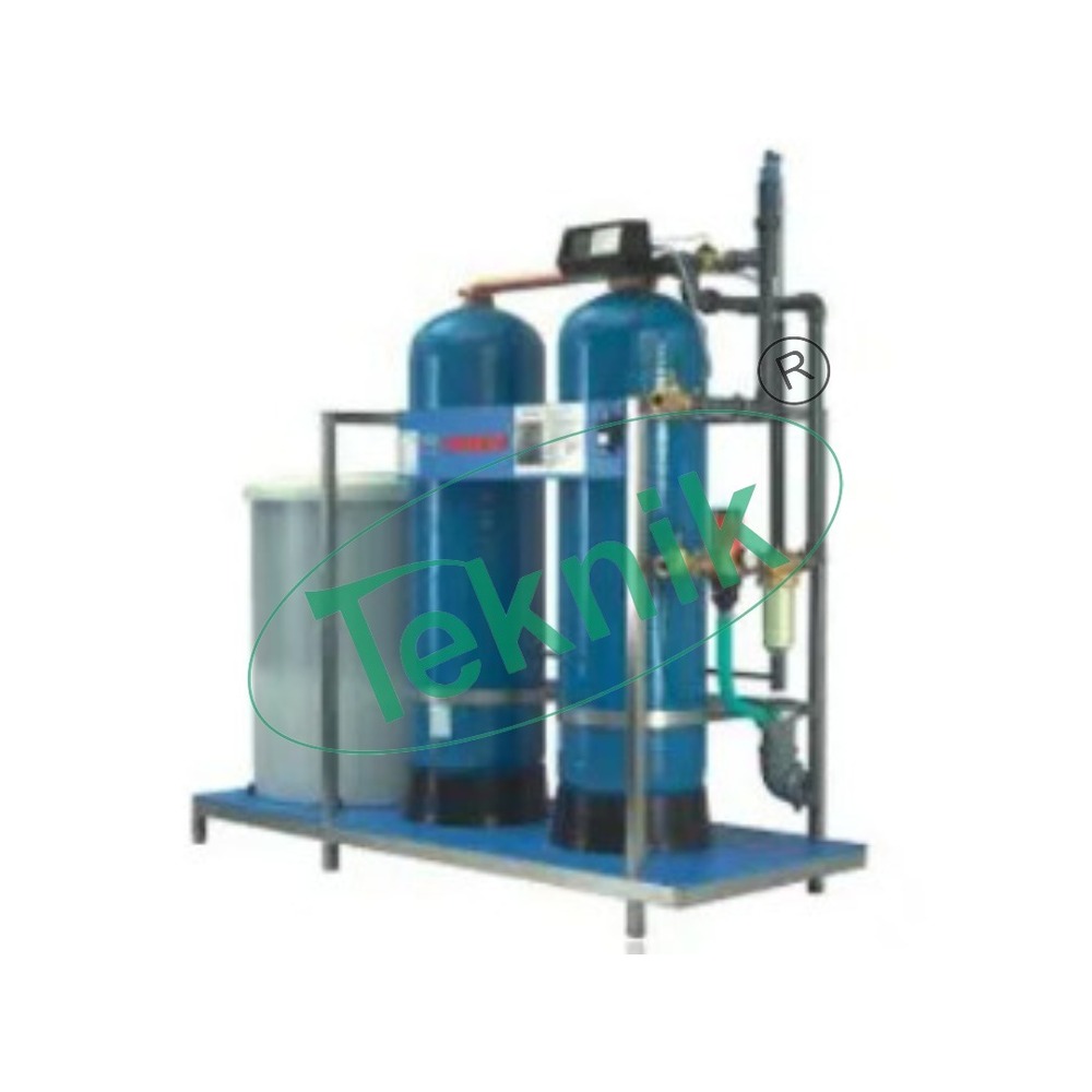 Ion Exchange Unit - Network Polymer , 610x510x1010mm , Cation & Anion Exchangers , 4 Chamber Tank With 20l Collecting Tank