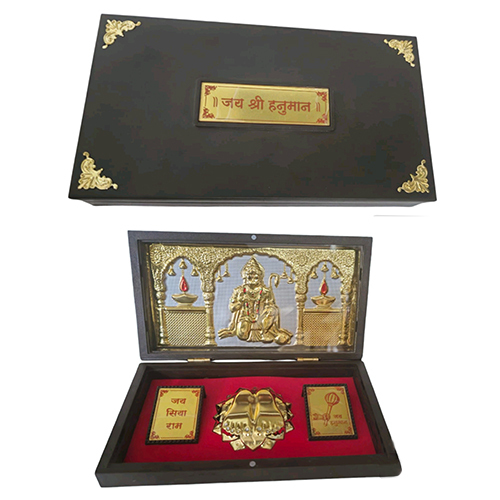 Jai Shree Hanuman Gift Box - Color: As Per Availability