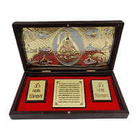 Shiv Pooja Gift Box - Engraved Wooden Box 6x4x2 Inches | Lightweight, Scratch-Resistant, Modern Art Style, Eco-Friendly Materials
