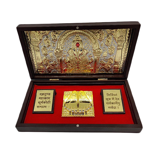 Shree Ganesh Pooja Gift Box - Feature: Light Weight