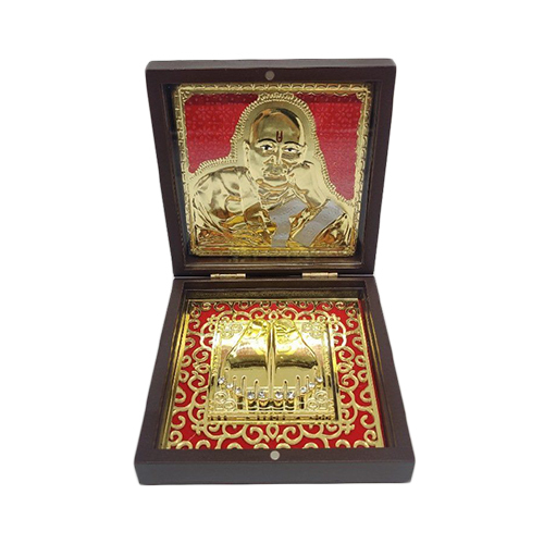 Metal Pooja Gift Box