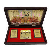 Gold Plated Diwali Pooja Gift Box