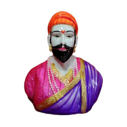 5011 9.5 Inch Chhatrapati Shivaji Maharaj Statue - Product Type: Sculpture